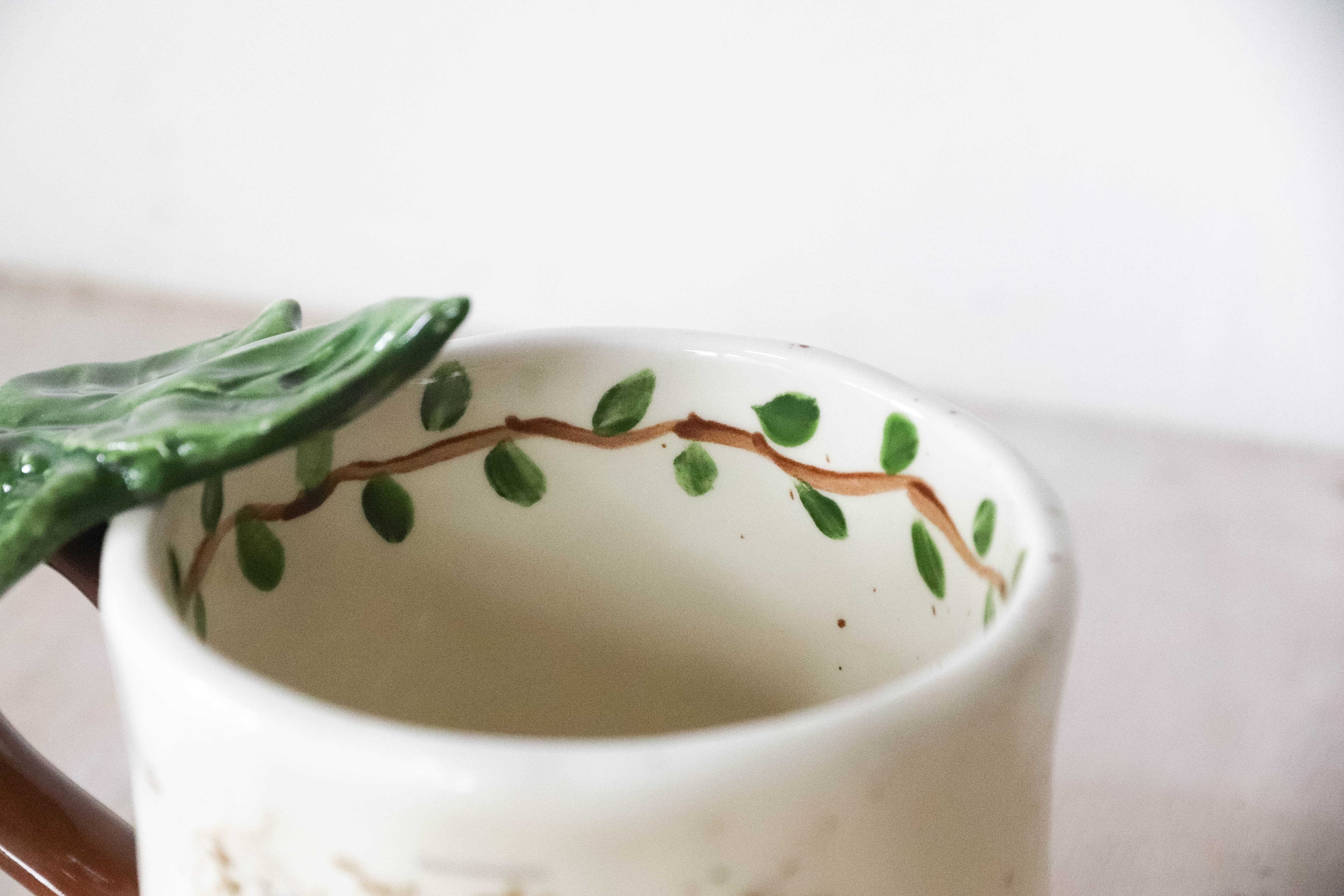 Ivy Cross Stitch Map Mug Large