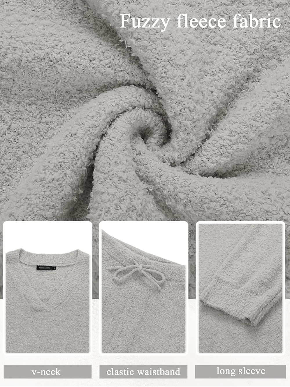 Women's Lounge Sets 2025 Fall Fashion 2 Piece Outfits Sweater Pajama Set