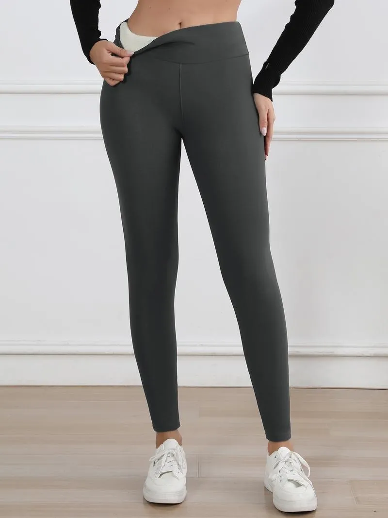 Winter Thick Warm FLeece Lined Leggings