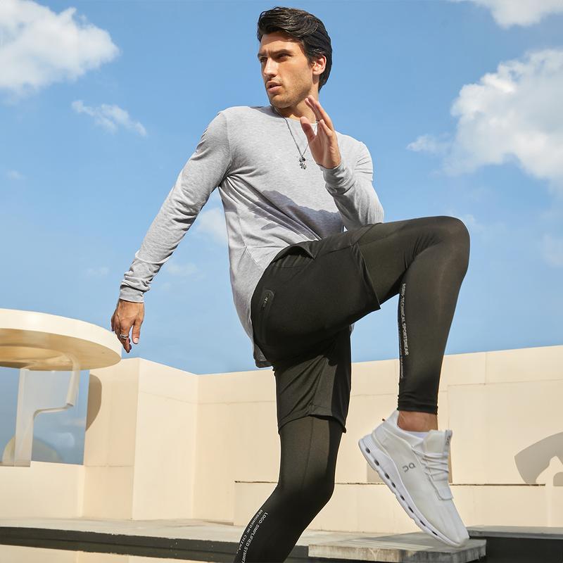 Mens 9 Pack Cotton Hipster Hip Hop Longline Crewneck Sport T-Shirt, Menswear Casual Top for Outdoor Daily Wear