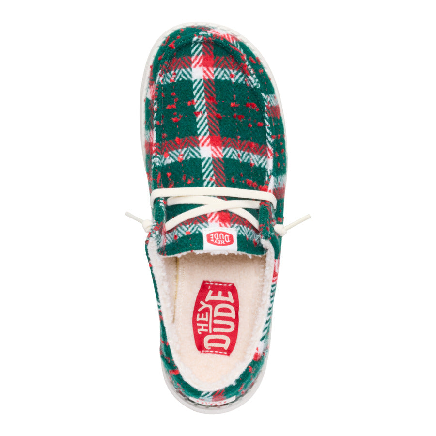 Wendy Confetti Plaid Cozy - Red/Green/Multi