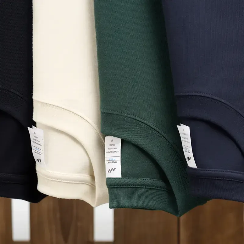 Heavyweight Tshirt 230G 100% Cotton Solid Color Unisex Loose Fit Fade Proof Versatile Everyday Wear