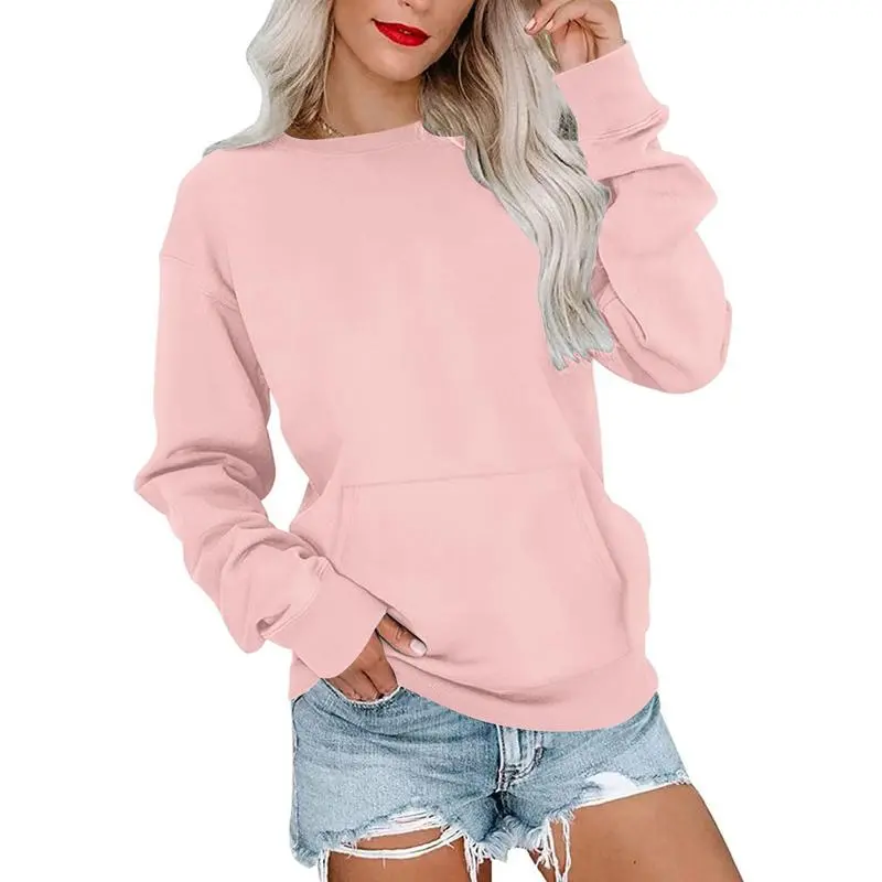 🔥LAST DAY 70% OFF✨Women’s Oversized Crewneck Fleece Sweatshirt
