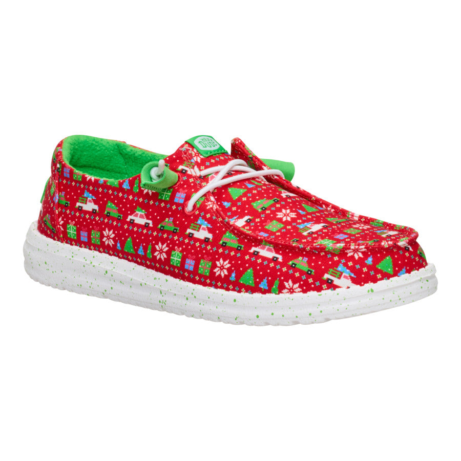 Wendy Holiday Sweater - Red/Green