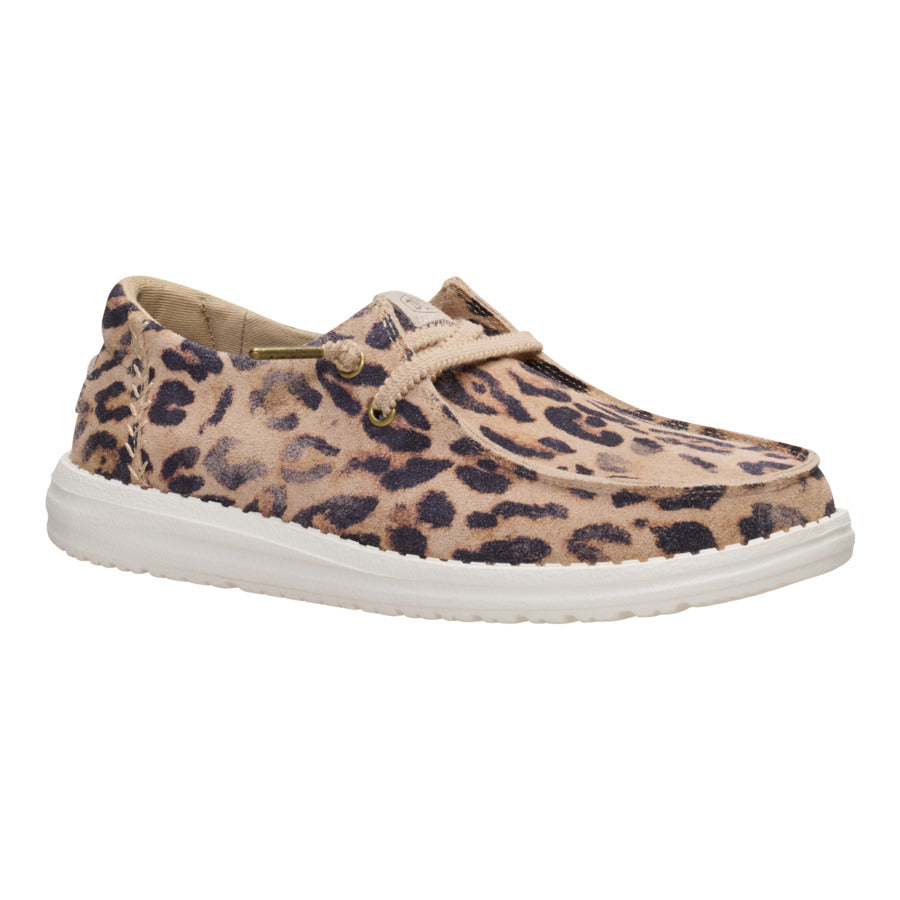 Wendy Craft Suede - Taupe Leopard
