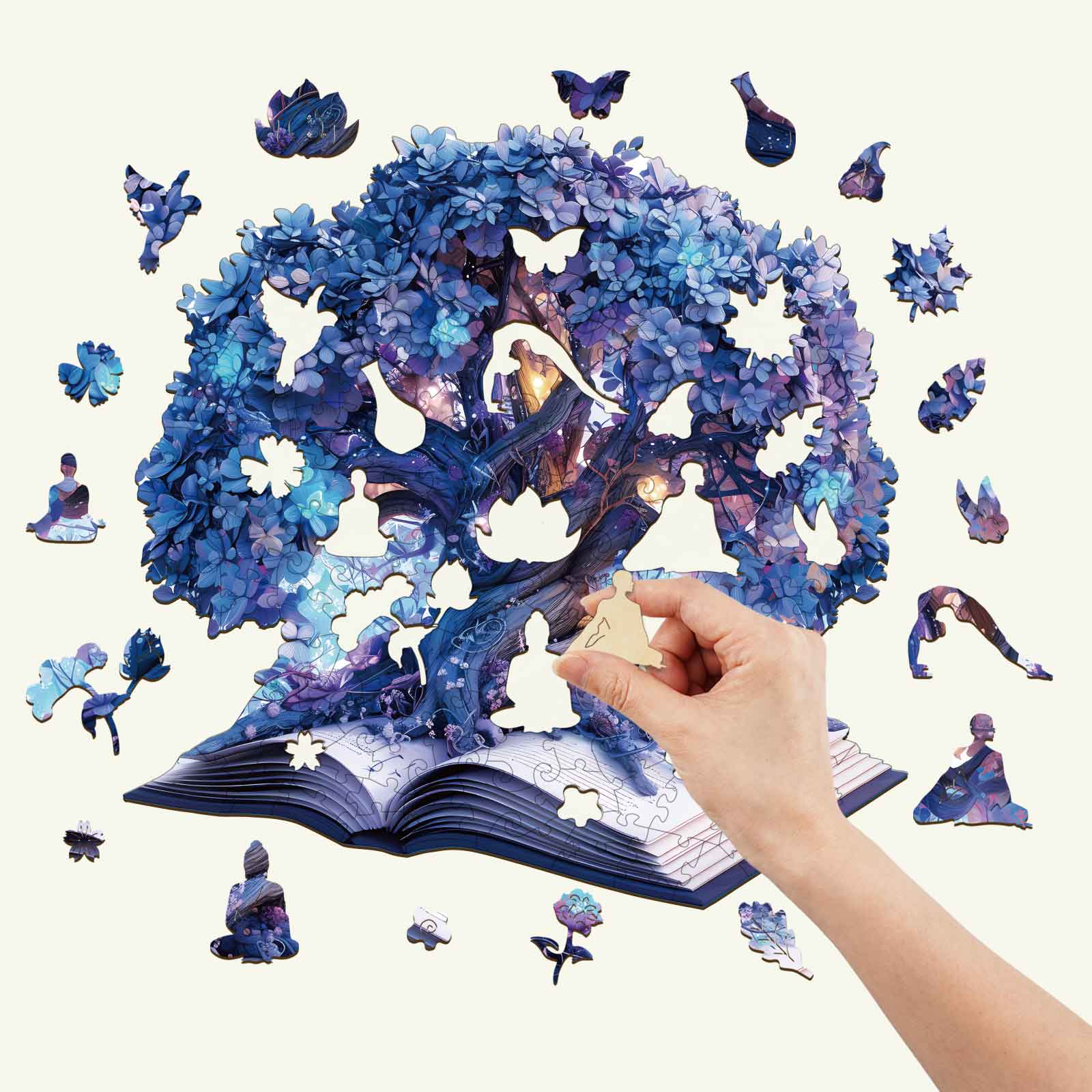 Magic Book Wooden Jigsaw Puzzle