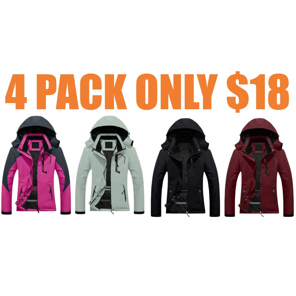 Women's Mountain Waterproof Ski Snow Jacket