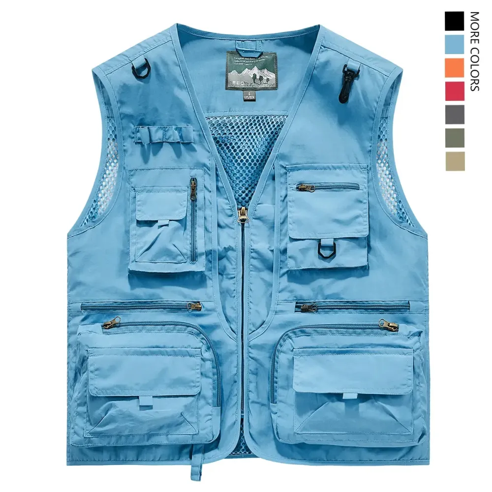 Made from 100% nylon, anti-static design ensures safety (true size). Men’s fashion quick-dry mesh casual outdoor multi