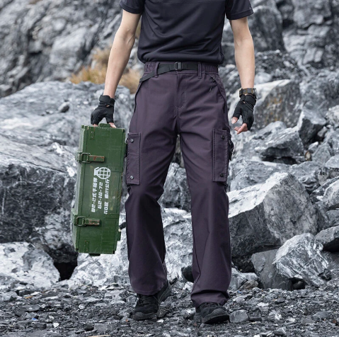 Men's Summer Outdoor Sports Trousers: Multi-Pocket, Loose-Fit, Plus-Size Cargo Pants