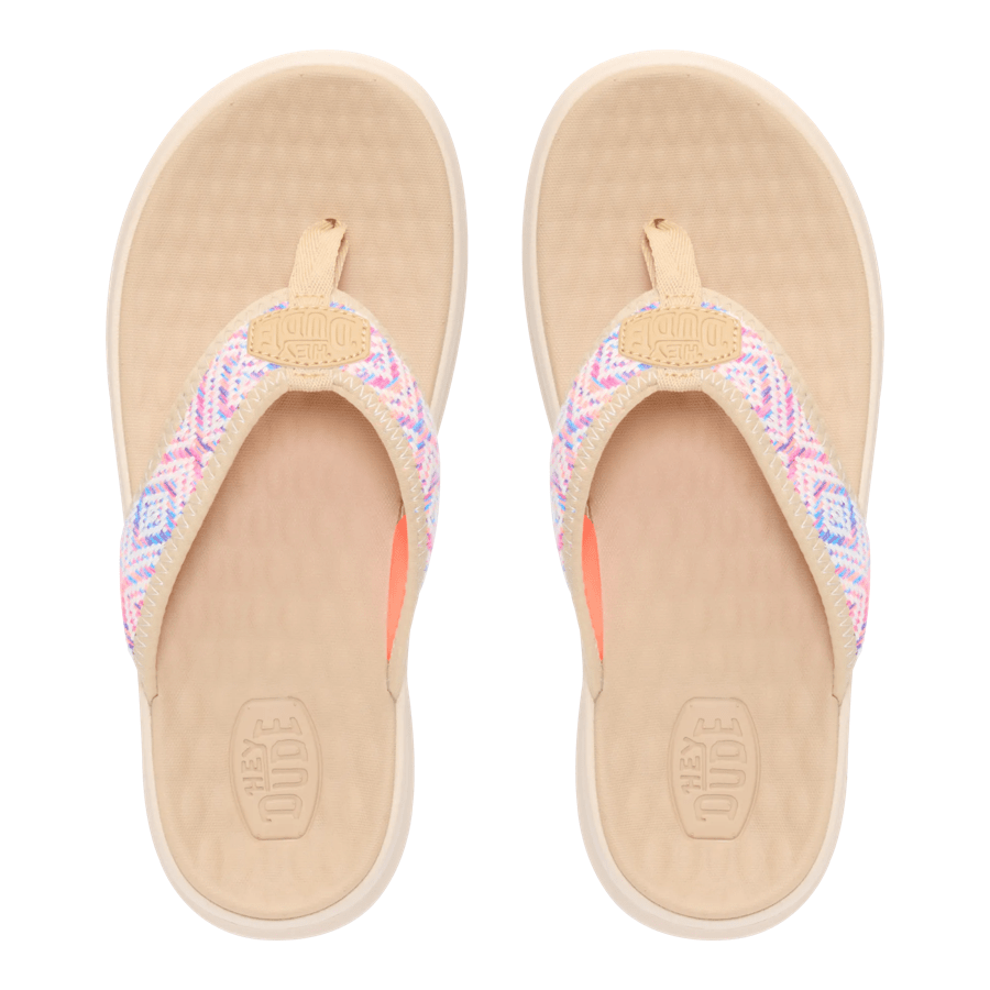 Tide Flip  - Tan/Multi 