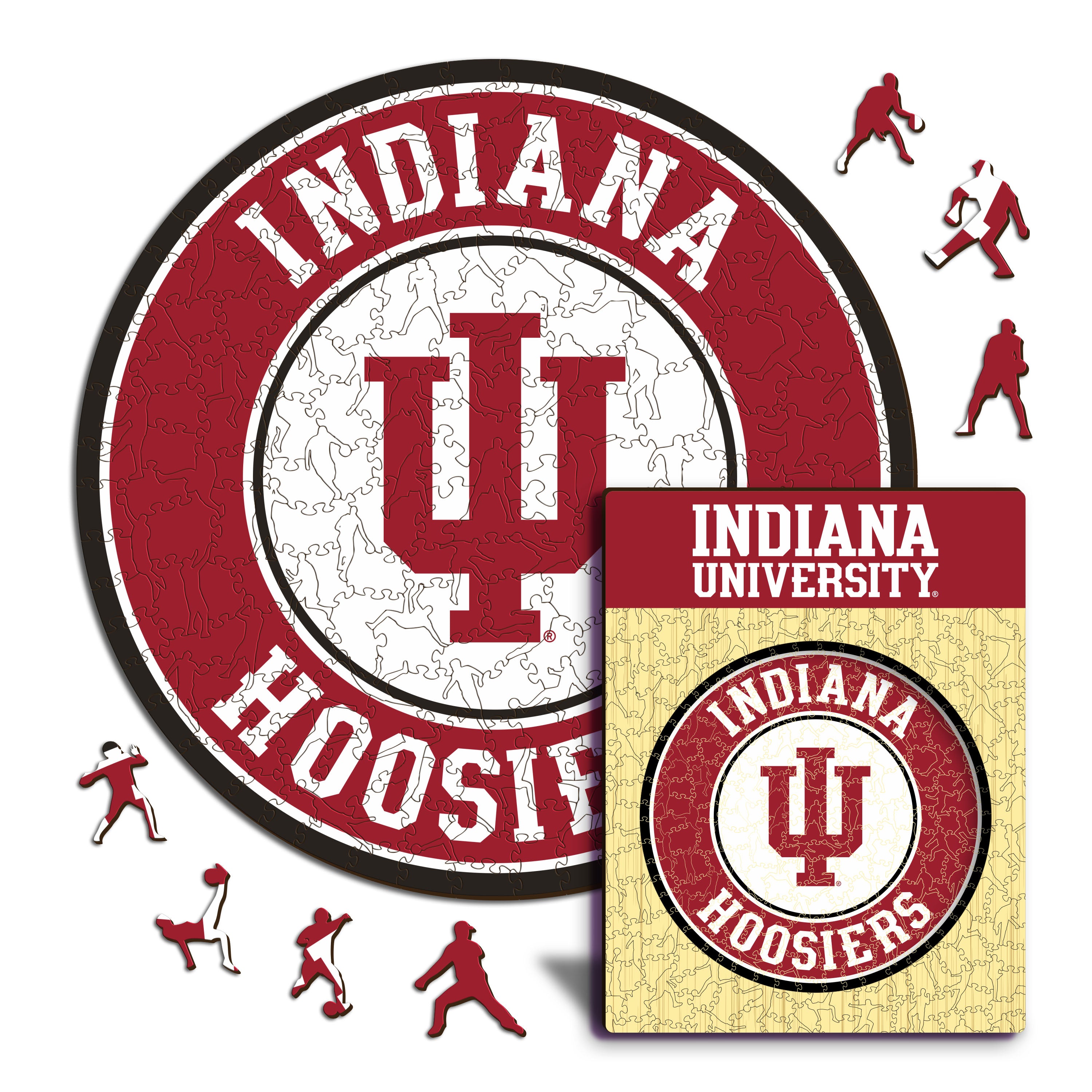 Indiana University - Wooden Puzzle