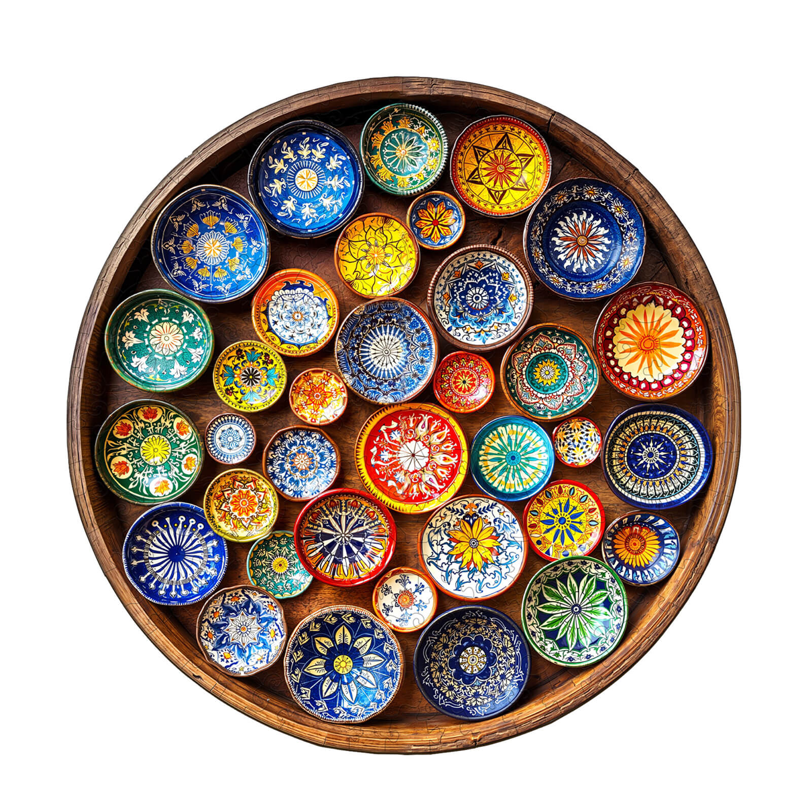 Mosaics of Fez– Morocco Wooden Jigsaw Puzzle