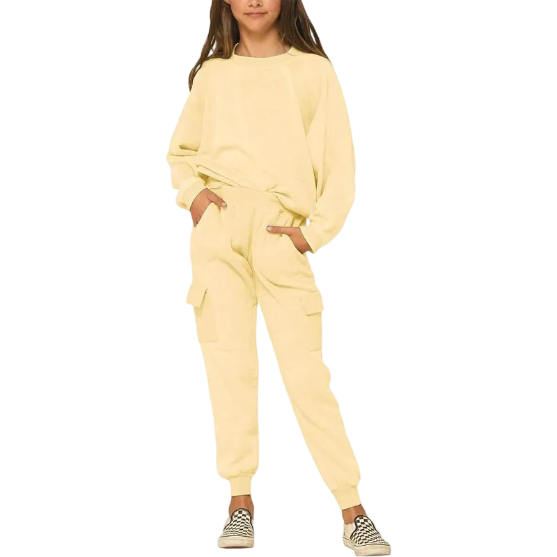 Kids Girls Sweatsuit Lounge sets