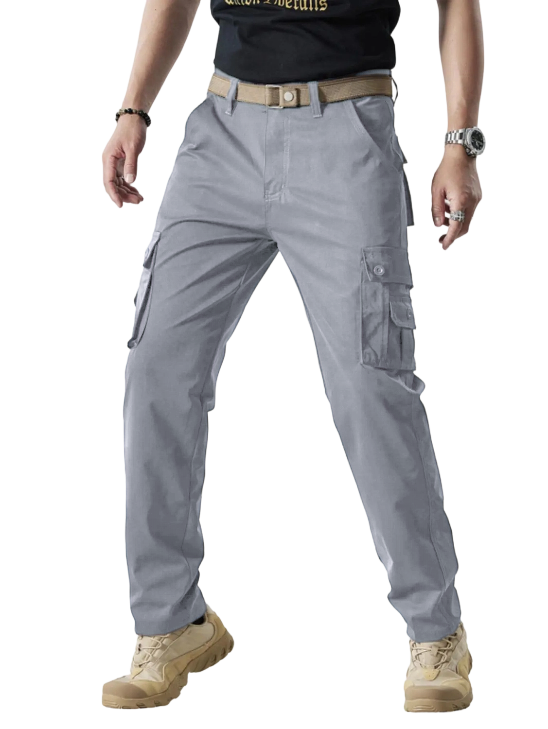Rugged Multi-Pocket Men's Cargo Pants