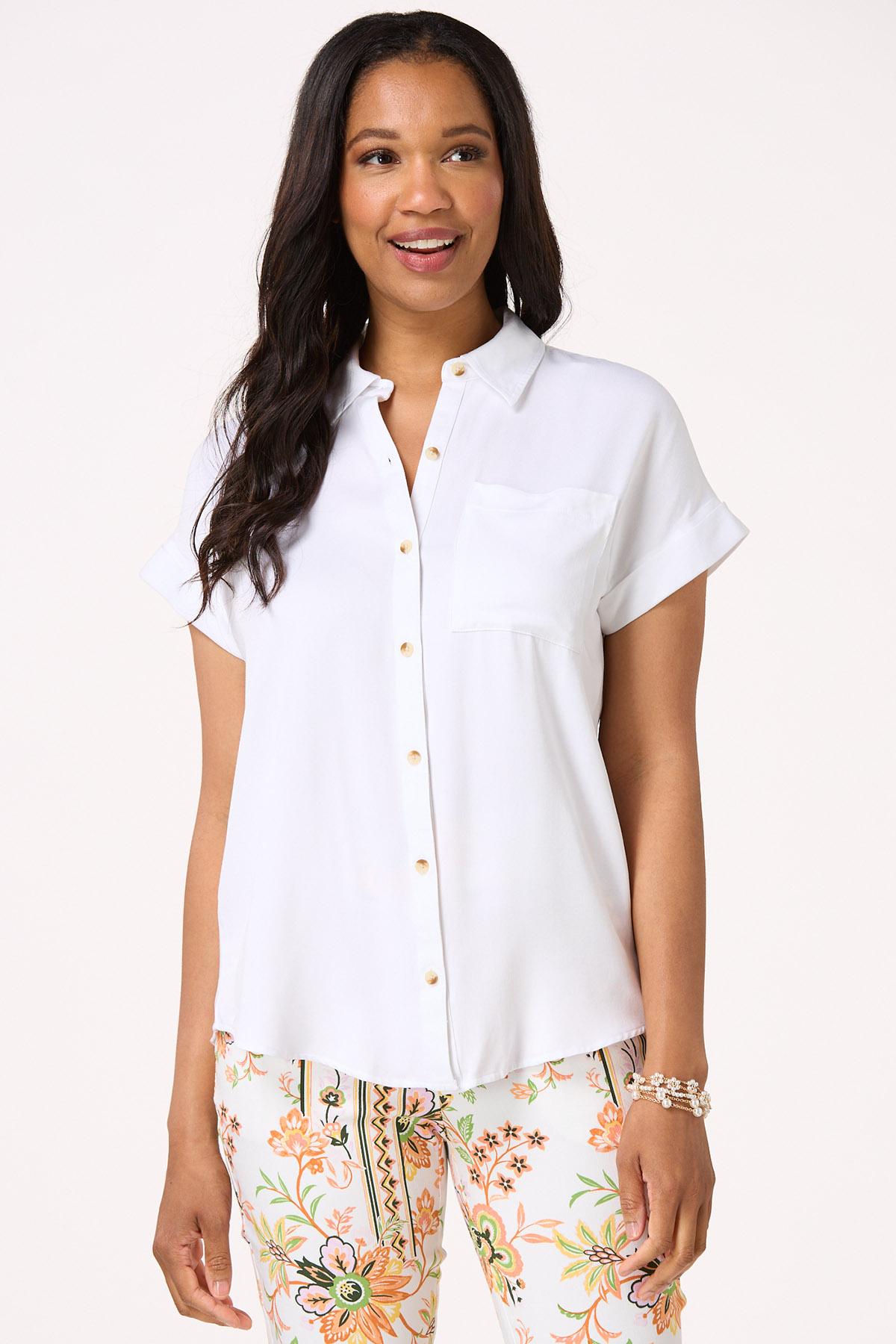 Solid Chambray Shirt