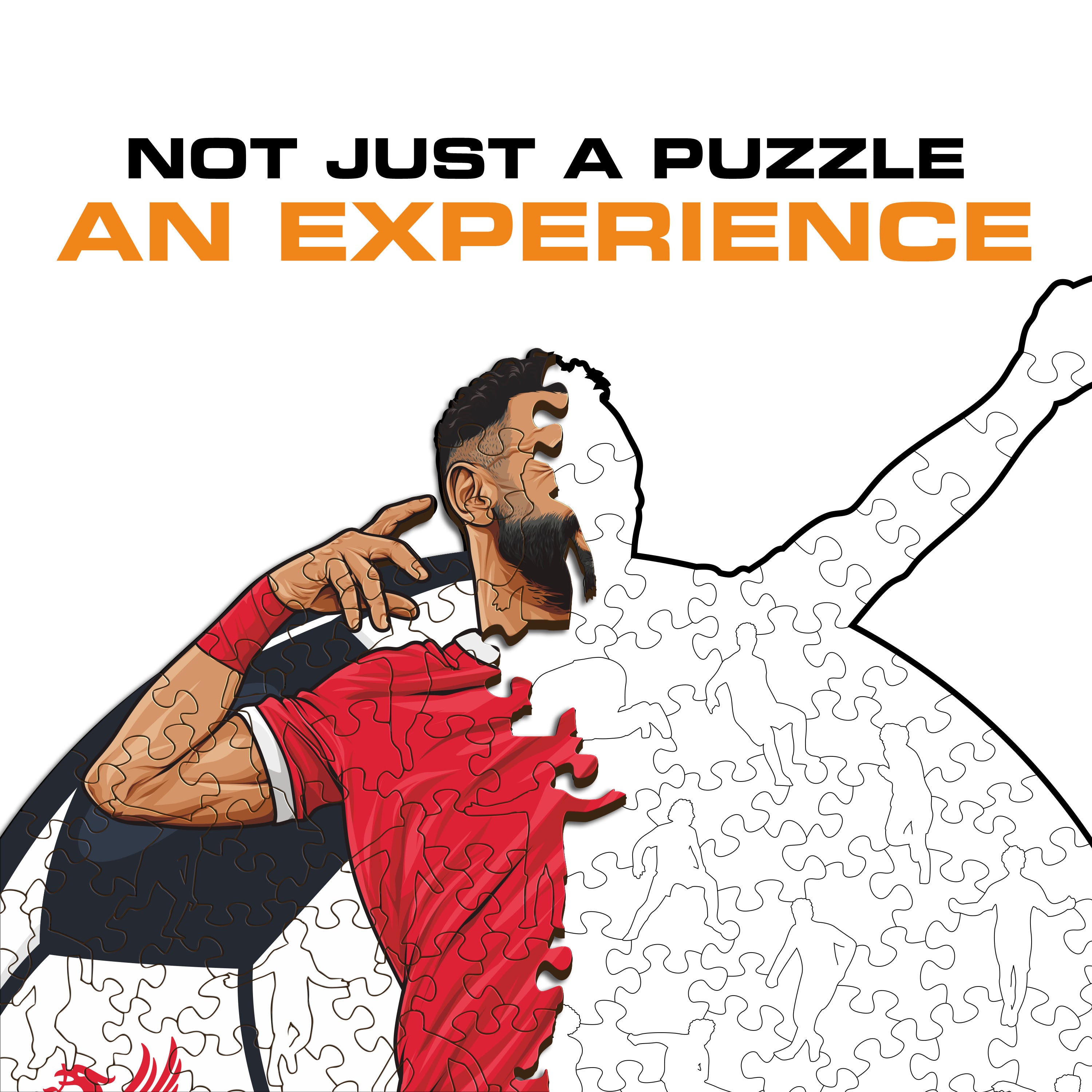 Mohamed Salah - Wooden Puzzle