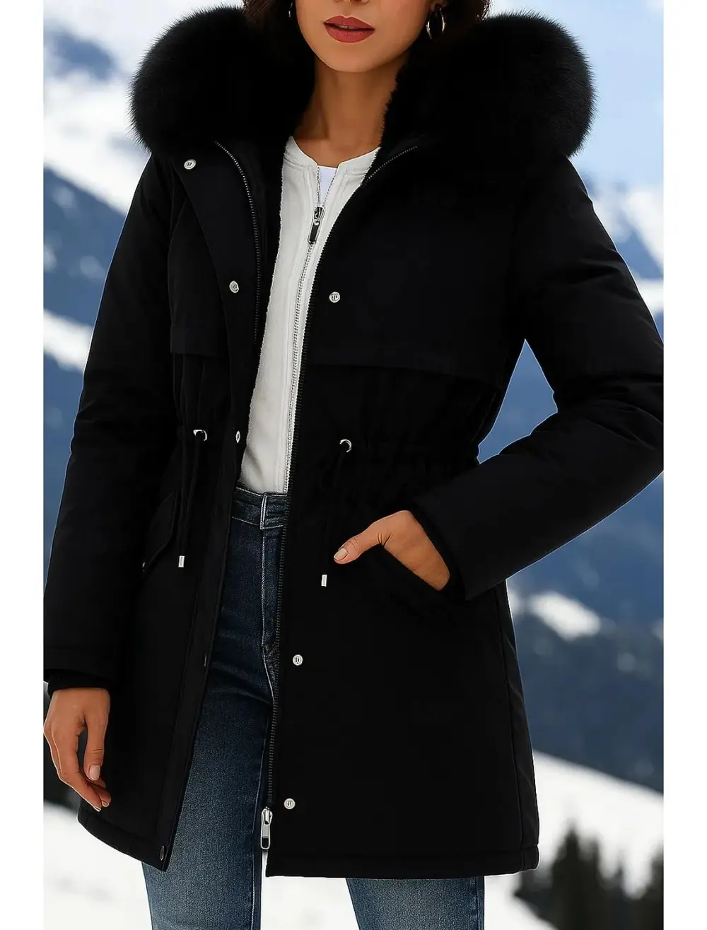 4-Pack Women's Winter Coat Sherpa Jackets