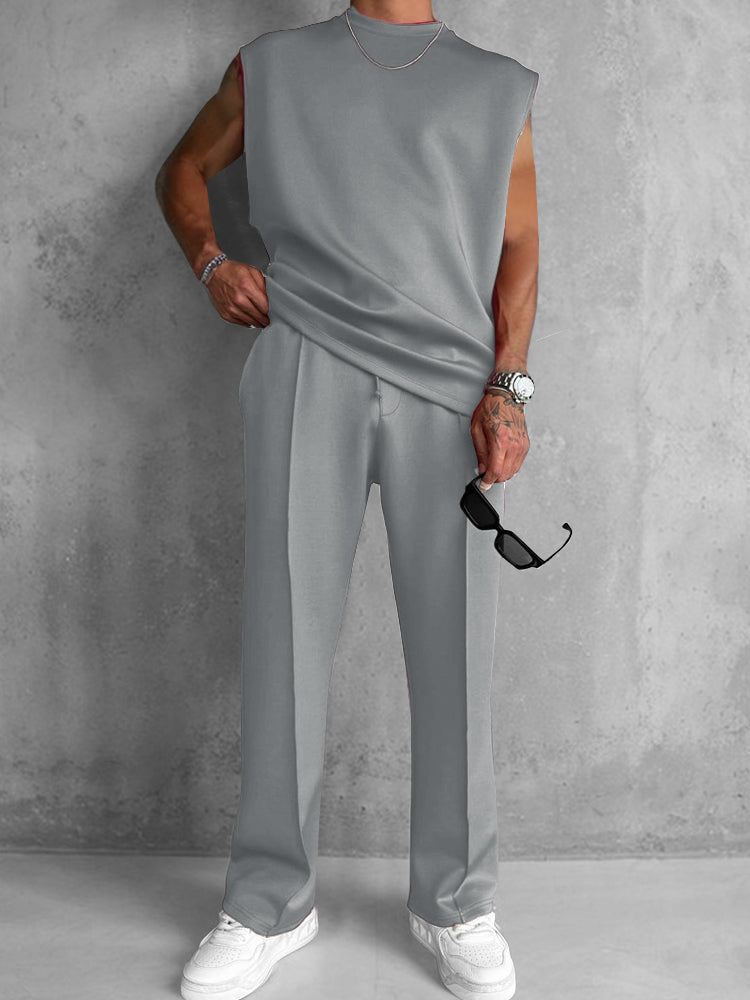 Modern Comfort Tank Top Pants Set