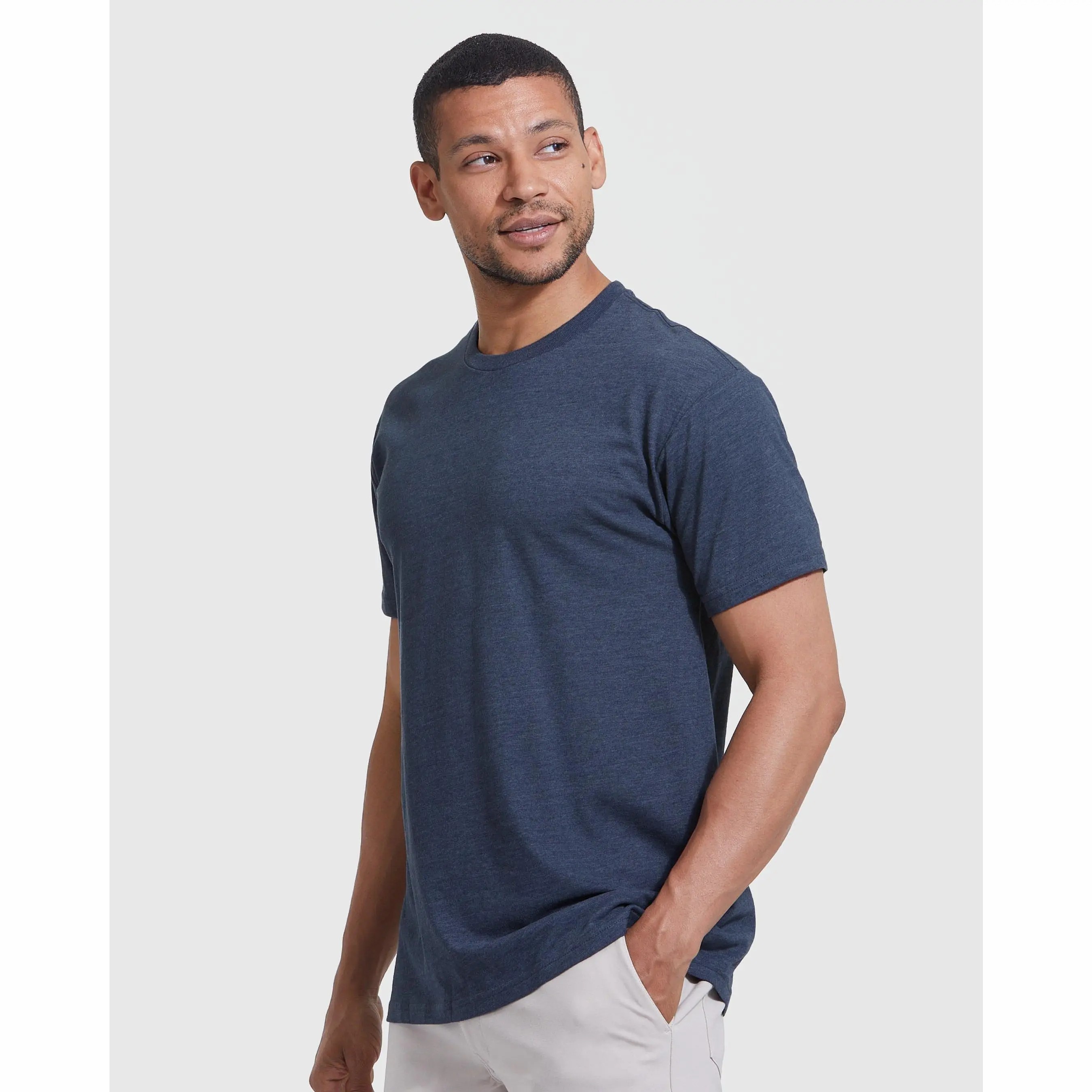 Men's Premium Fit Short Sleeve Crew Neck T-Shirt – Soft Everyday Essential