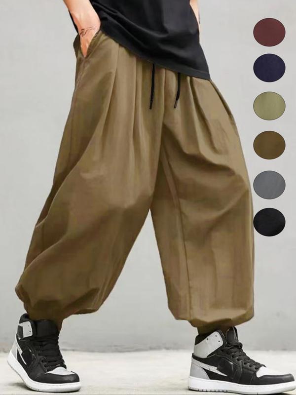 Men’s Casual Drawstring Jogger Pants – Comfy Everyday Wear