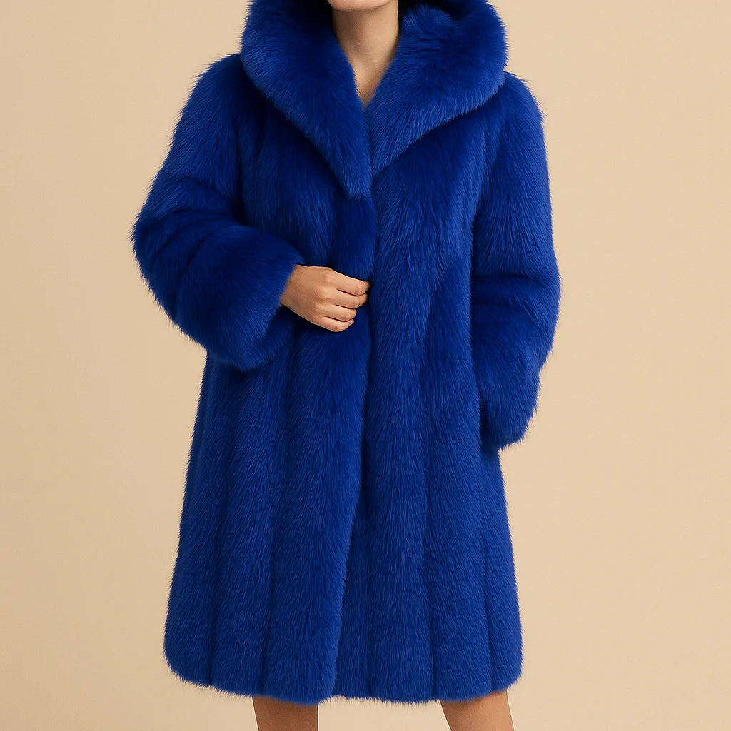 Imperial Plush Long Coat