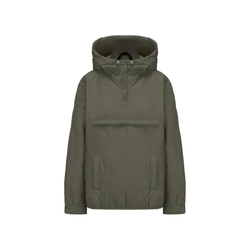 Women's Packable Baggy Fall Puffer Hoodie Coat