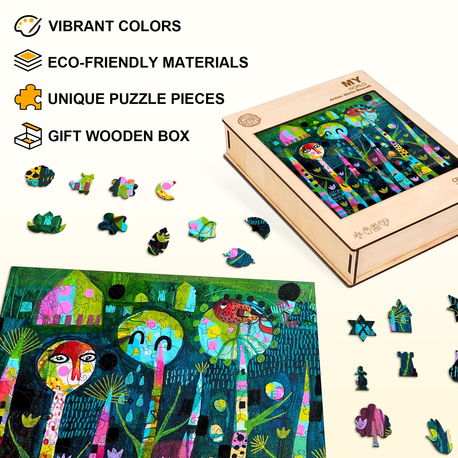 My World - By Artist Shirin Moarefi