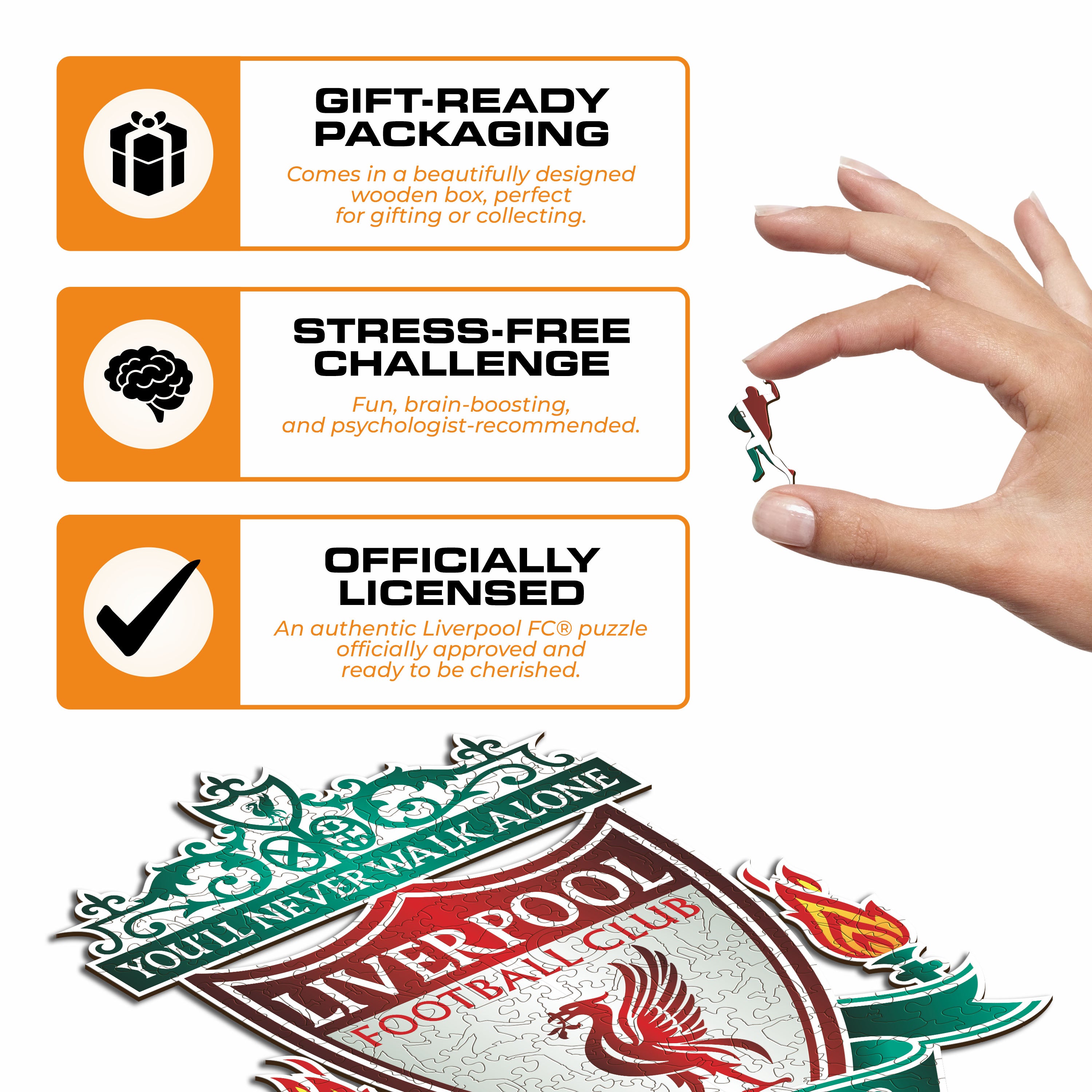 Liverpool FC® Logo - Wooden Puzzle