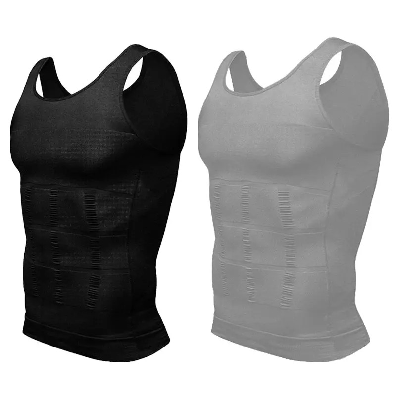 🔥8-Pack $24🔥Men's Sleeveless Shirt Shapewear Breathable Sport Vest