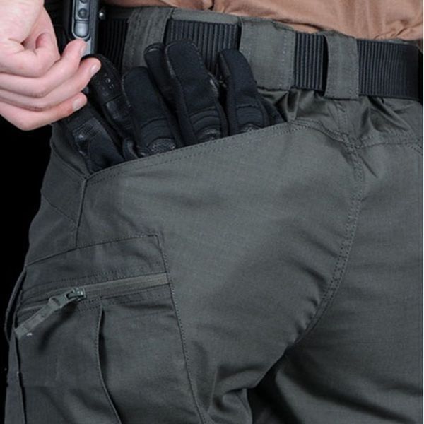 5-Pack Men's Multifunctional Waterproof Multi-pocket Outdoor Tactical Shorts