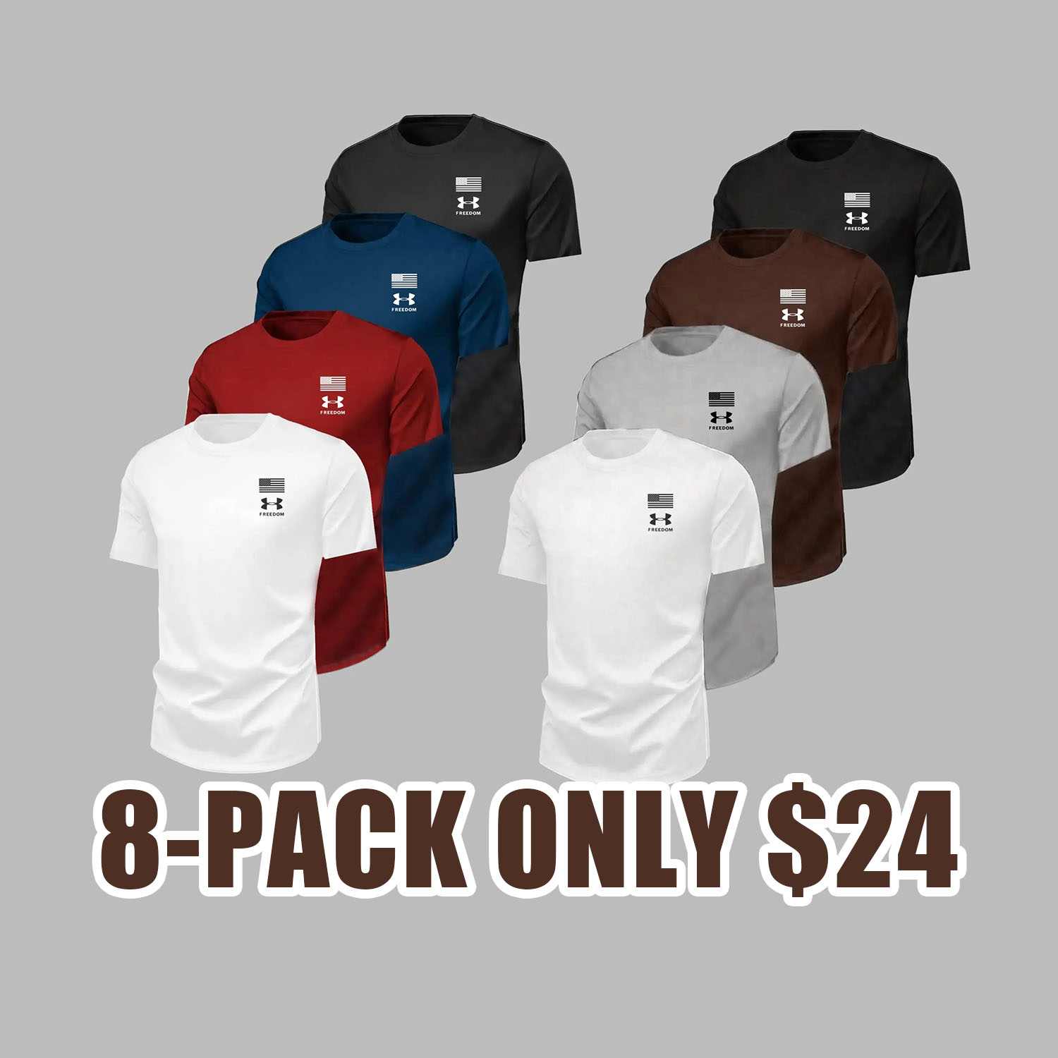 Summer American Vintage Graphic Quick-Dry T-Shirt, Men's Youth Adult Outdoor Fitness Running Breathable Short Sleeve Casual Top