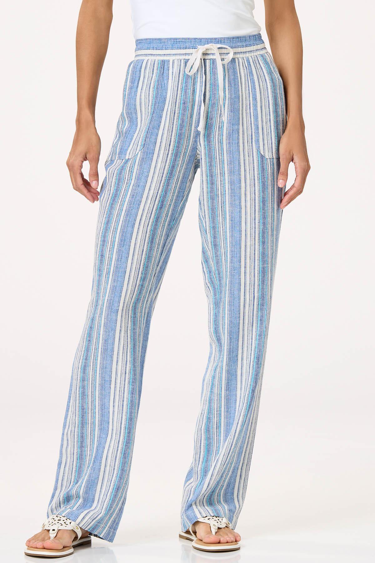 Stripe Linen Pants