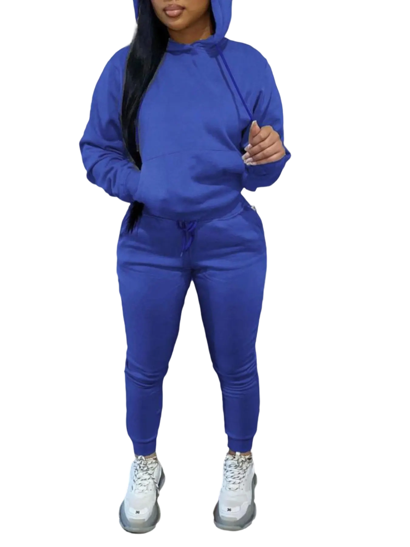 Women's Casual Hoodie and Jogger Pants Set