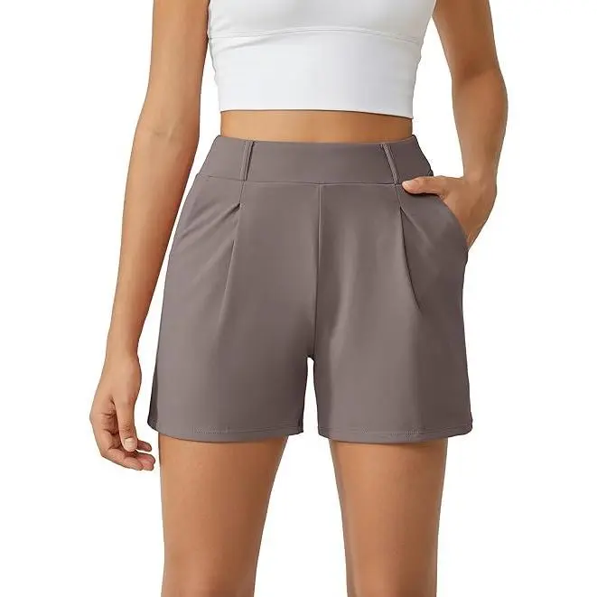 Women Trendy High Waisted Casual Summer Shorts