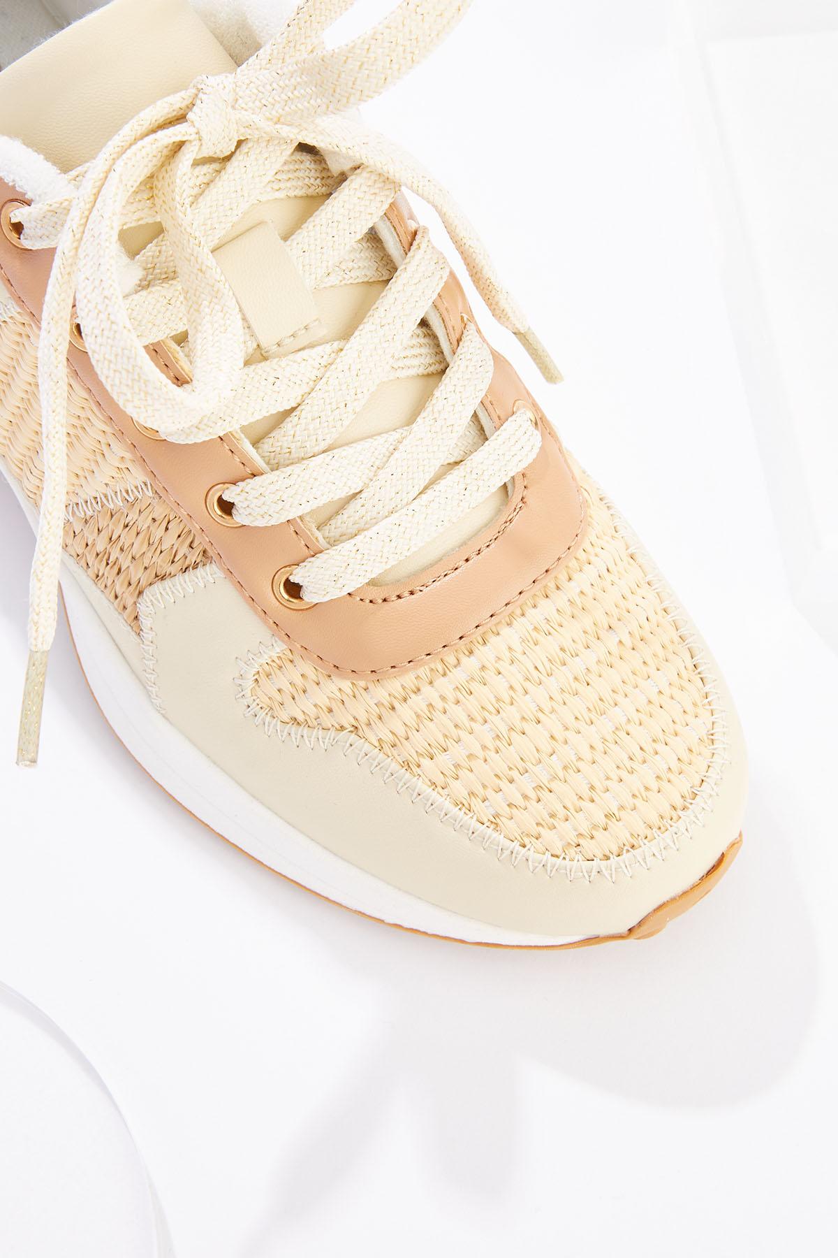 Raffia Colorblock Sneakers