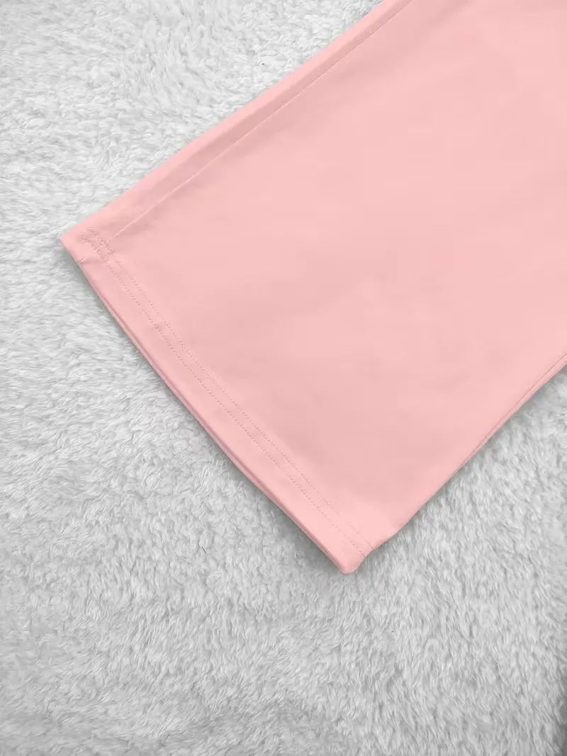 Women's Casual Fashion Long Pants, Unique Print, Drawstring Waist, Milk Silk Yoga Pants