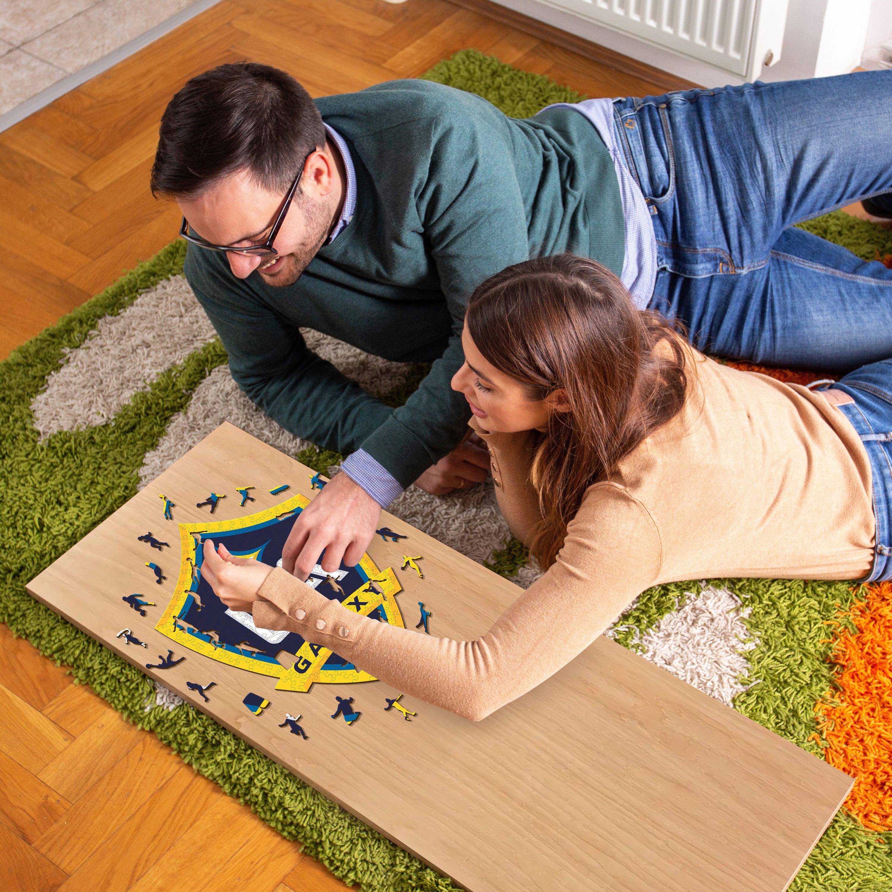 LA Galaxy® Logo - Wooden Puzzle