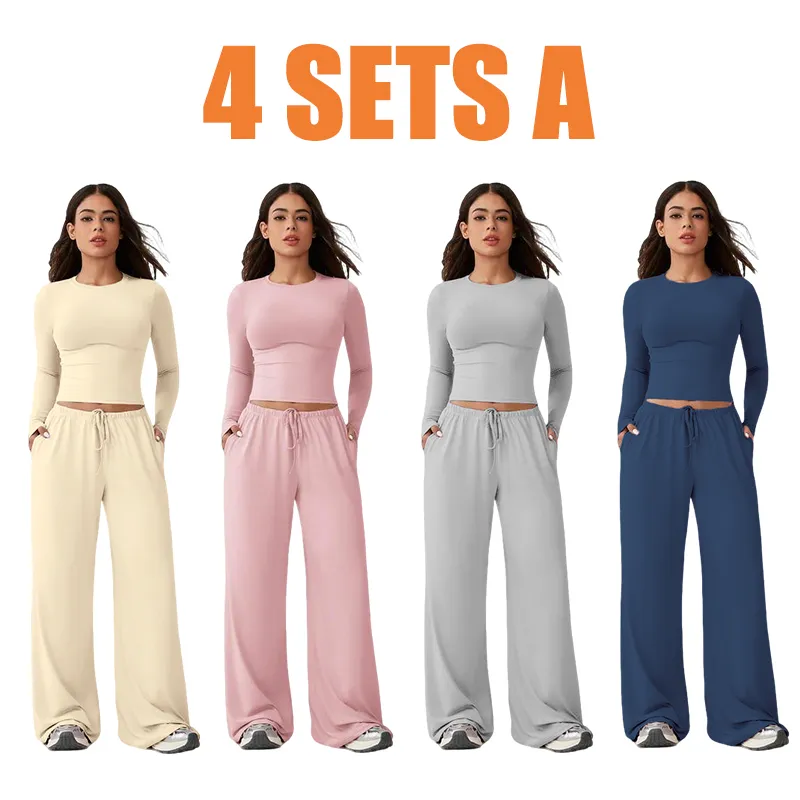 Women's 2-Piece Set With Stretchy Fabric