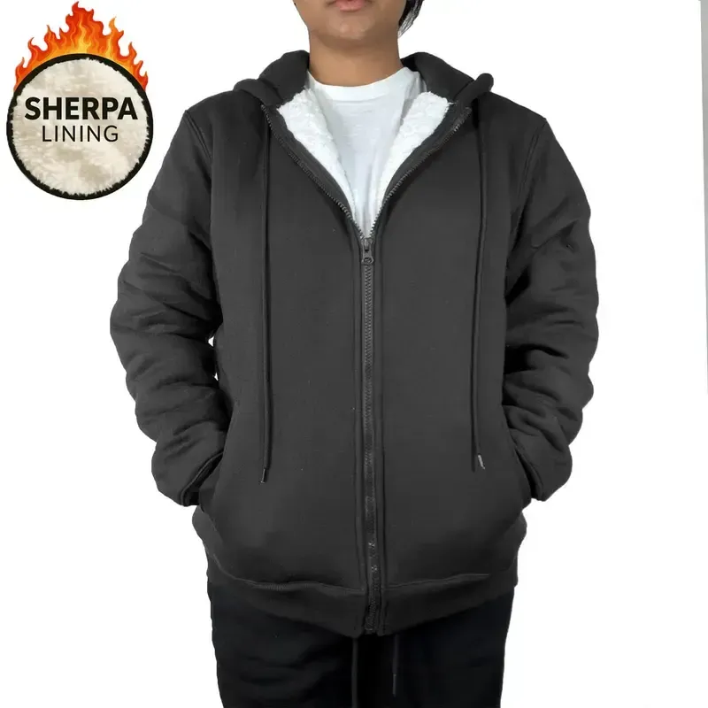 Women's Regular Fit Heavyweight Sherpa Fleece Lined Hoodies