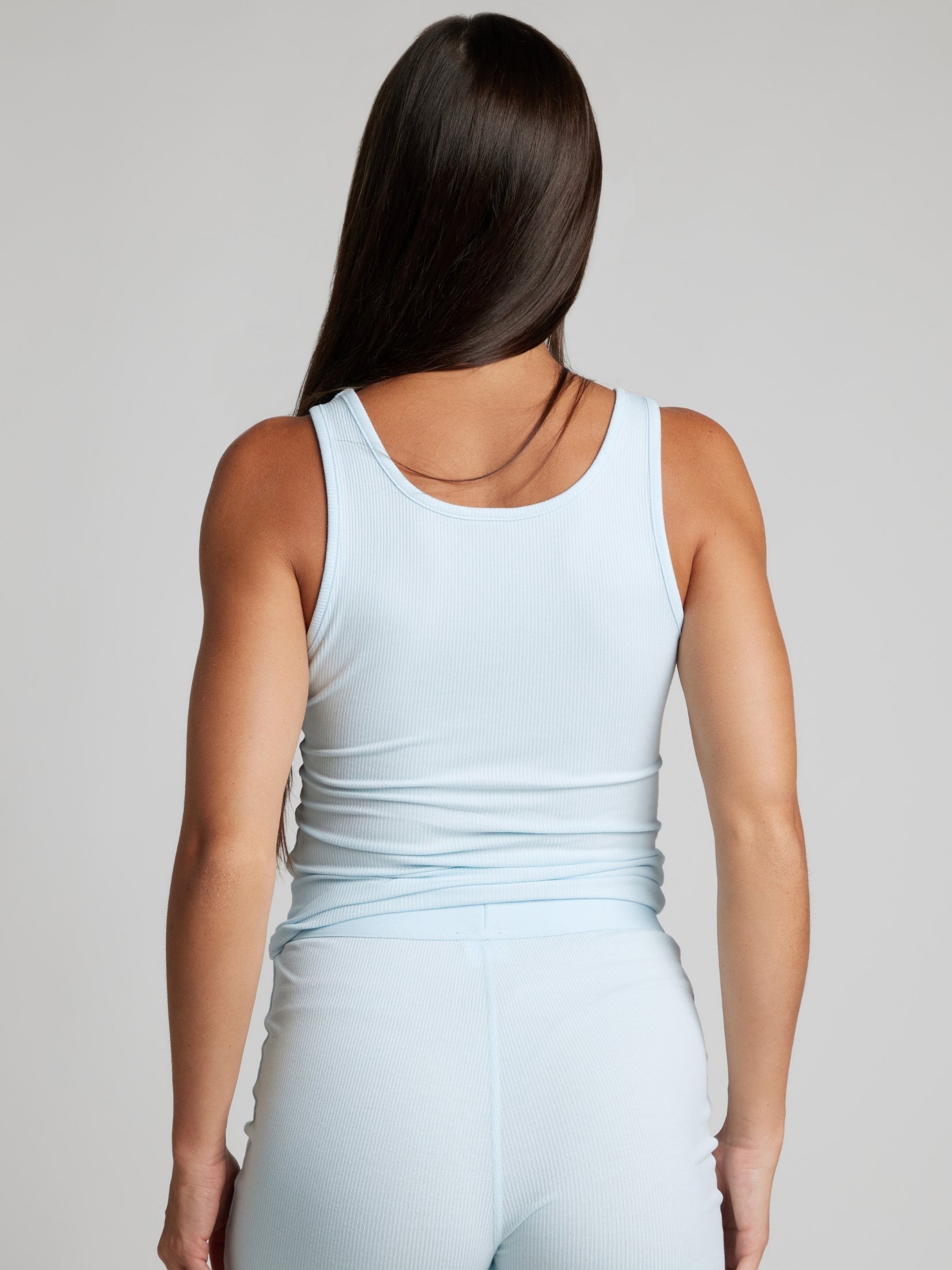 Rib Contour Waist Length Tank