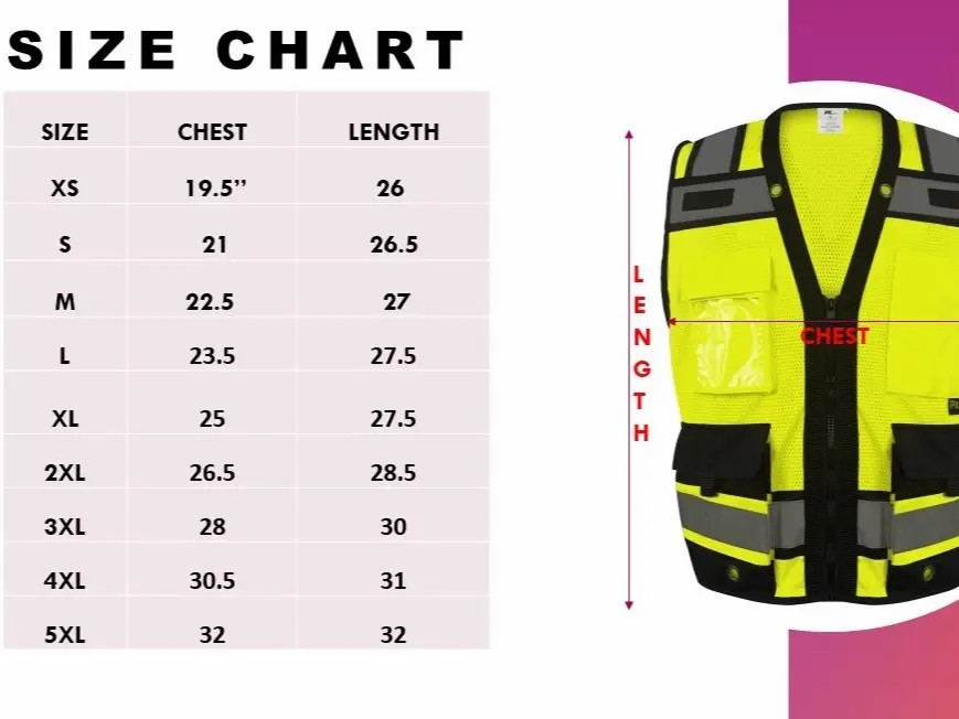 🛍️【Stock Up Deals】Superintendent Vest, High Visibility Reflective Safety, Mesh Safety Vest with Zipper and Multi pockets