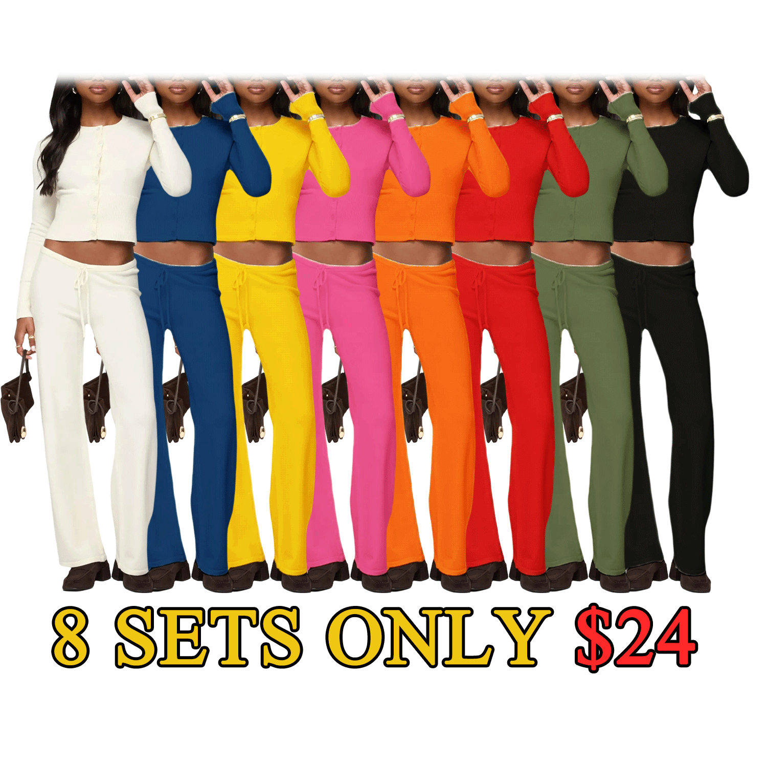 🔥Women's Soft Knit Lounge Set