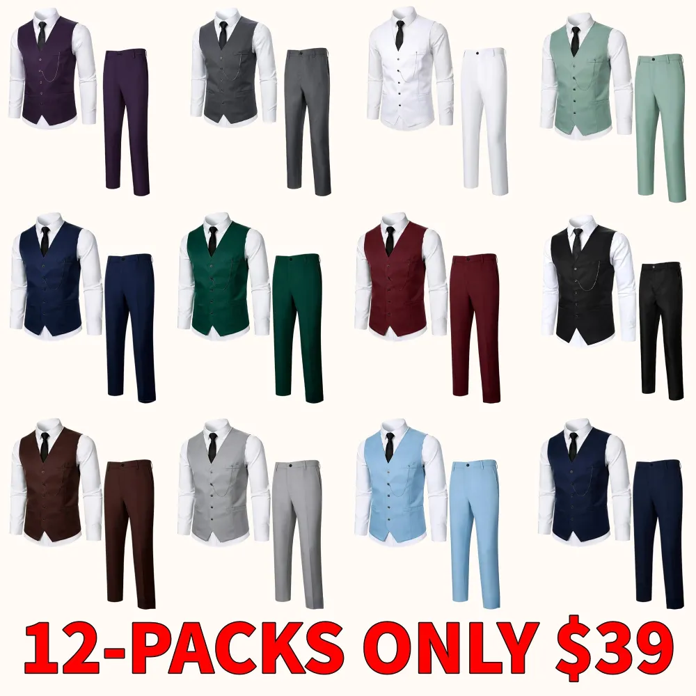 Men's two-piece suit set