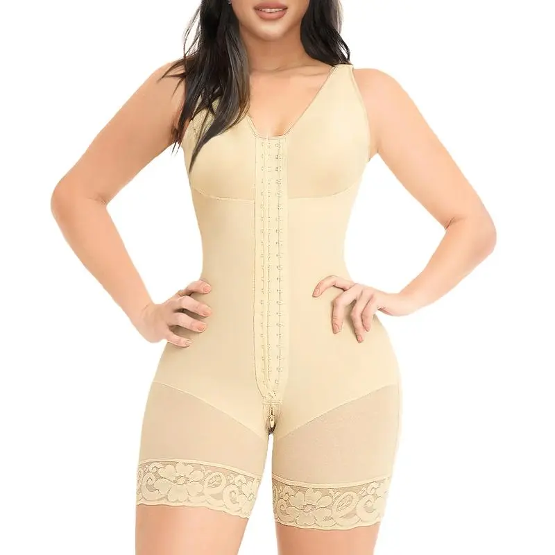 Women's Colombian Faja Full-Body Shaper (Tummy Control, Butt Lifter)