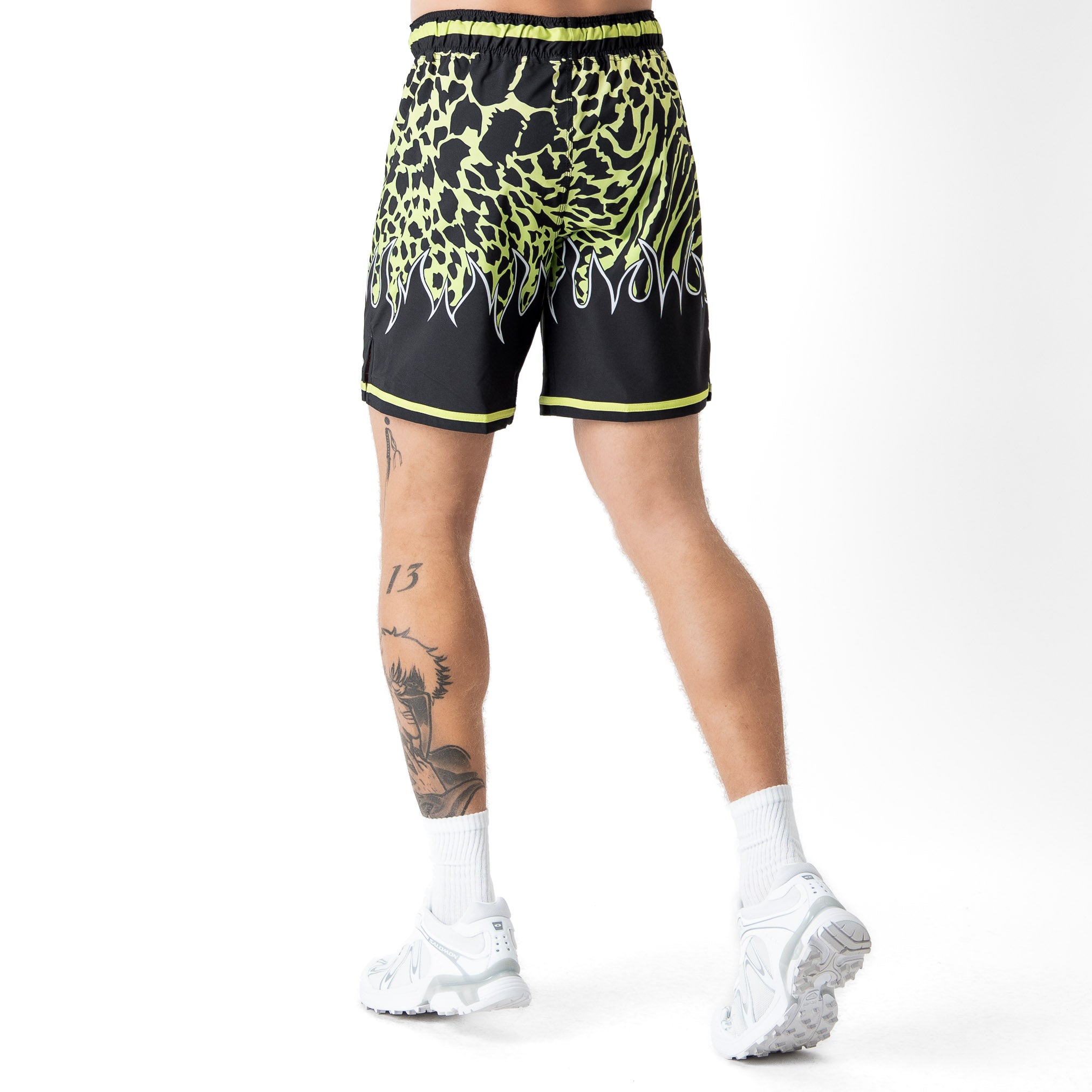 BSEM FIGHT SHORTS (RELAXED CUT) - GREEN