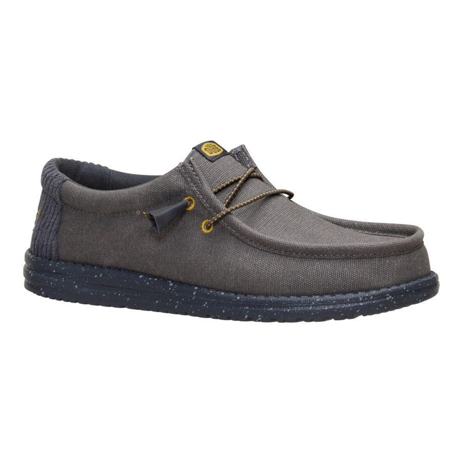 Wally Waxed Casual - Dark Grey