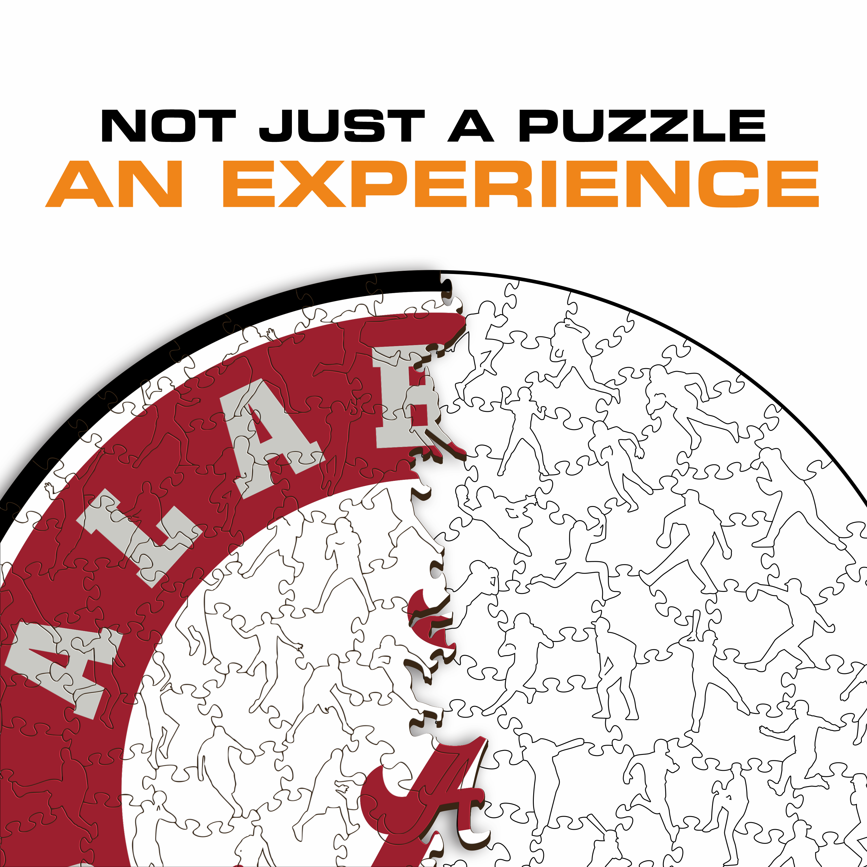 University of Alabama - Wooden Puzzle