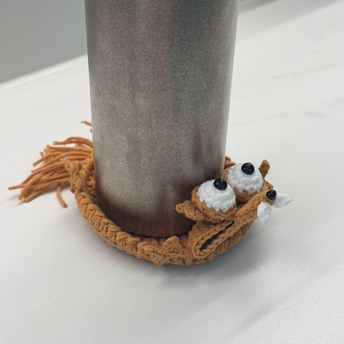 Scrat Crochet-protecting your tabletops while adding a nature-inspired charm