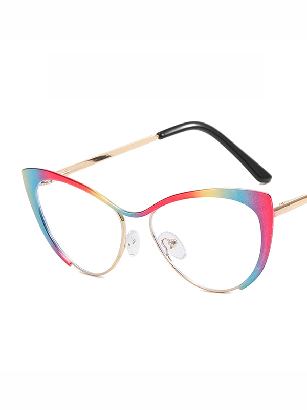 Geometric Sun-Protection Sunglasses Accessories