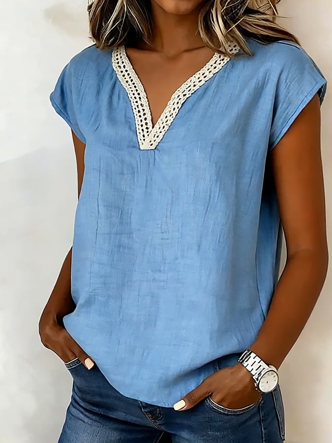 Women'S Casual Solid Top